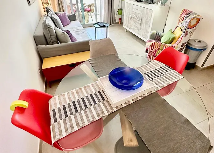 Tutti Frutti Con Piscina, Terraza Soleada Privada, Primera Planta Y Wi-fi Corralejo