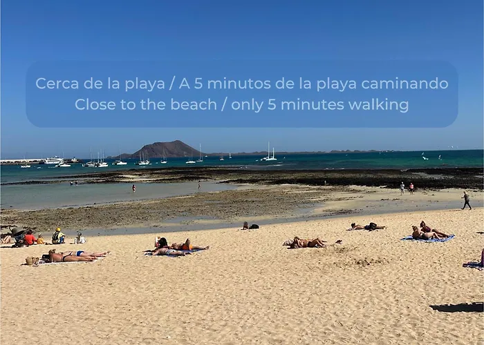 Tutti Frutti Con Piscina, Terraza Soleada Privada, Primera Planta Y Wi-fi * Corralejo